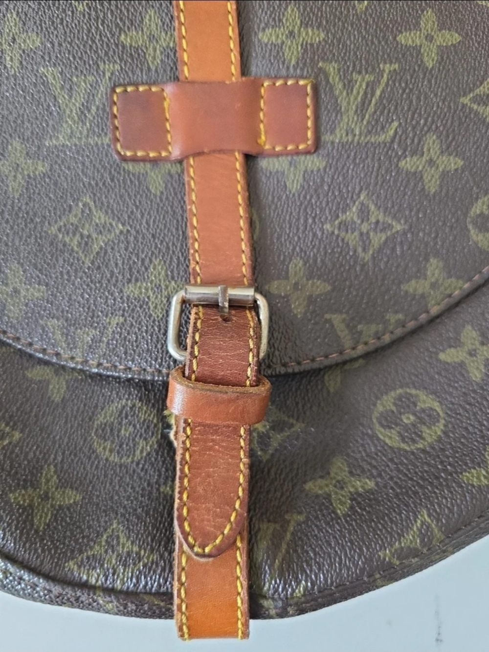 RARE Pre-1982 Louis Vuitton Chantilly GM Vuittonite Lining. Project Piece - Picture 5 of 12